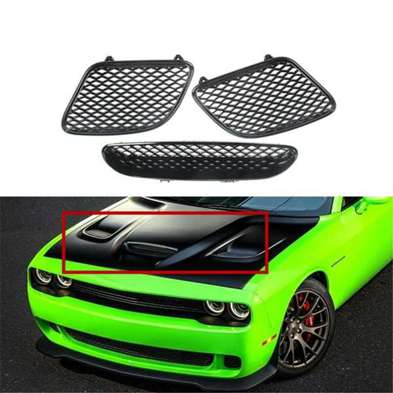 

Автомобильная фоторешетка, набор овальных радиаторов для DODGE Challenger SRT Hellcat SRT 392 2015-2018 R/T 2019-2020
