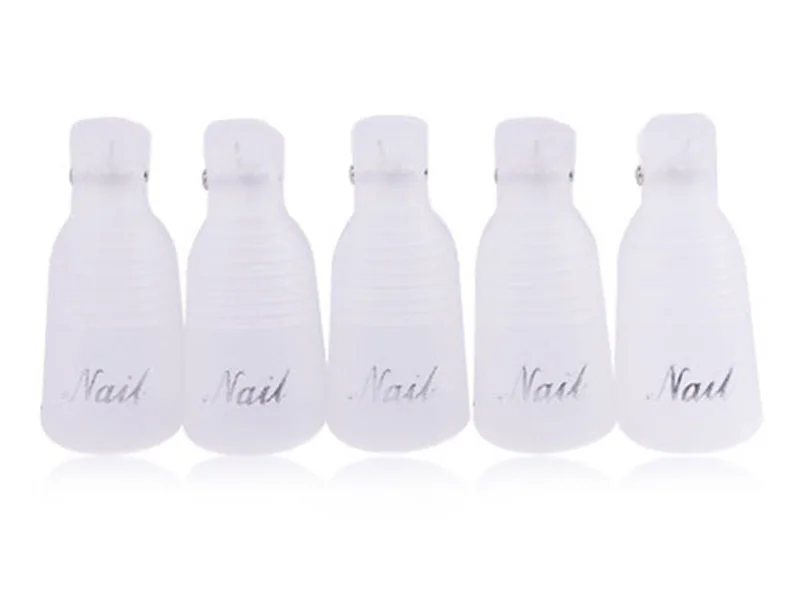 10 шт. для удаления лака ногтей крышка клипса жидкость снятия геля обертывание