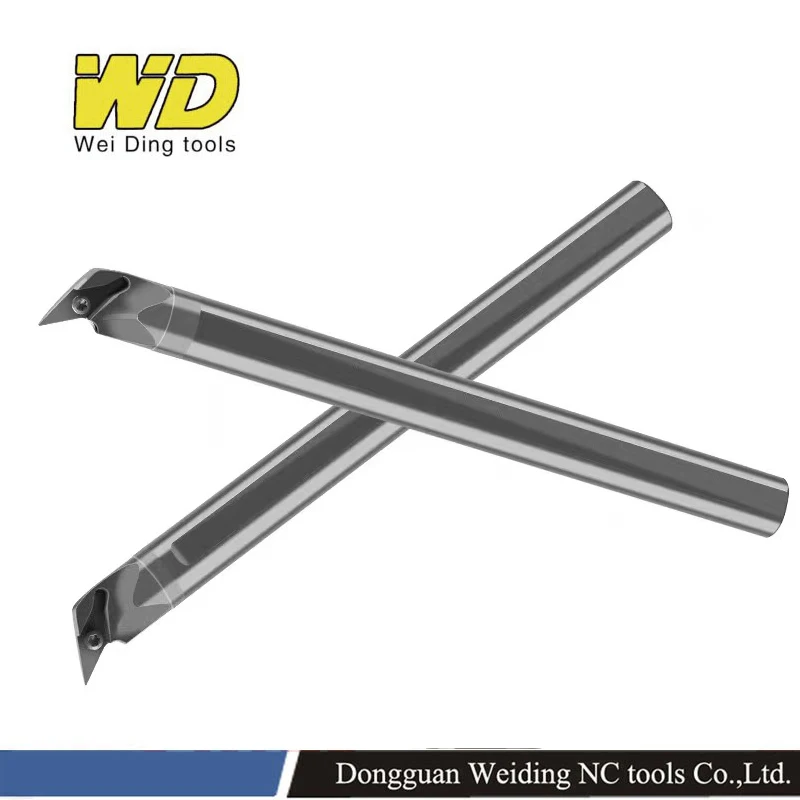 

Internal Turning Tool Bar C08 C10 C12 C16 SVQBR SVQCR 08 11 16 Lathe Tools Tungsten Carbide Anti-vibration Boring Bar