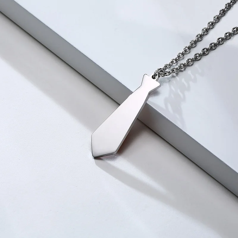 

Vnox Stylish Tie Pendant for Men,Rainbow Lines Stainless Steel Necklace,Casual Male Jewelry,To Son, Father's Day Gift