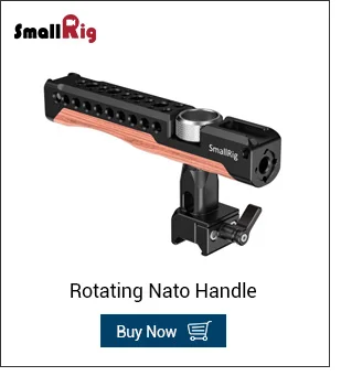 SmallRig DSLR Camer Quick Release Rig NATO Rail с ARRI установочным винтом 48 мм для микрофона монитора DIY крепления 2521