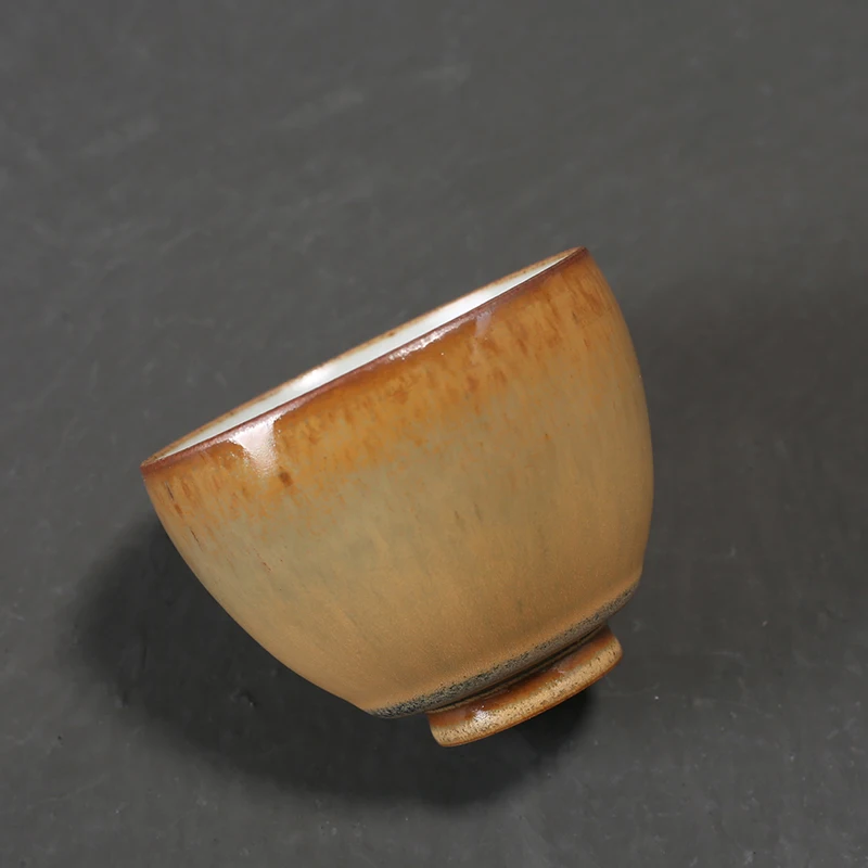 110 мл чайная чашка из грубой керамики для сушки в печи керамическая кунг-фу