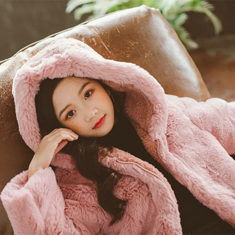 НОВЫЕ куртки для девочек зимняя куртка с капюшоном из искусственного меха