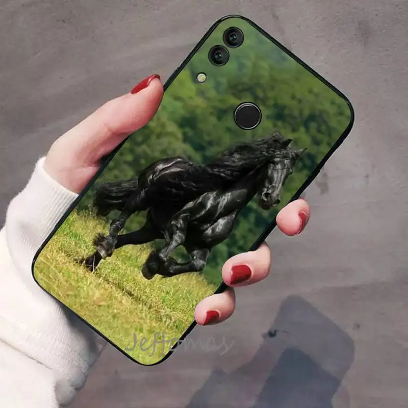

Horse, idyllic, cool sweaty horse Phone Case For Huawei Honor view 7a5.45inch 7c5.7inch 8x 8a 8c 9 9x 10 20 10i 20i lite pro