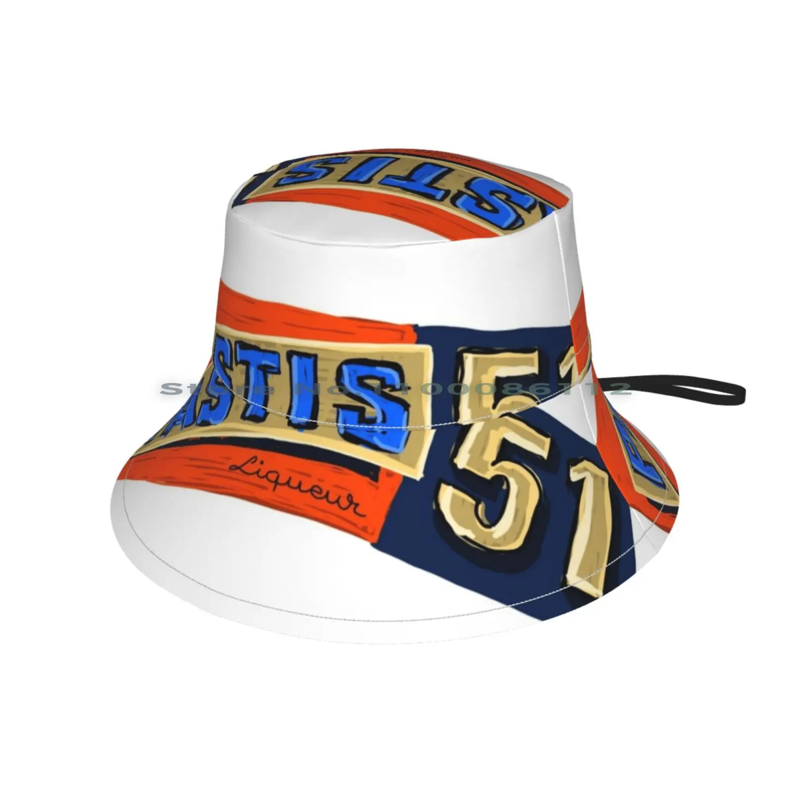 Панама Pastis 51 Pop Солнцезащитная шапка Pastis51 Марсель французский ликер аперьер