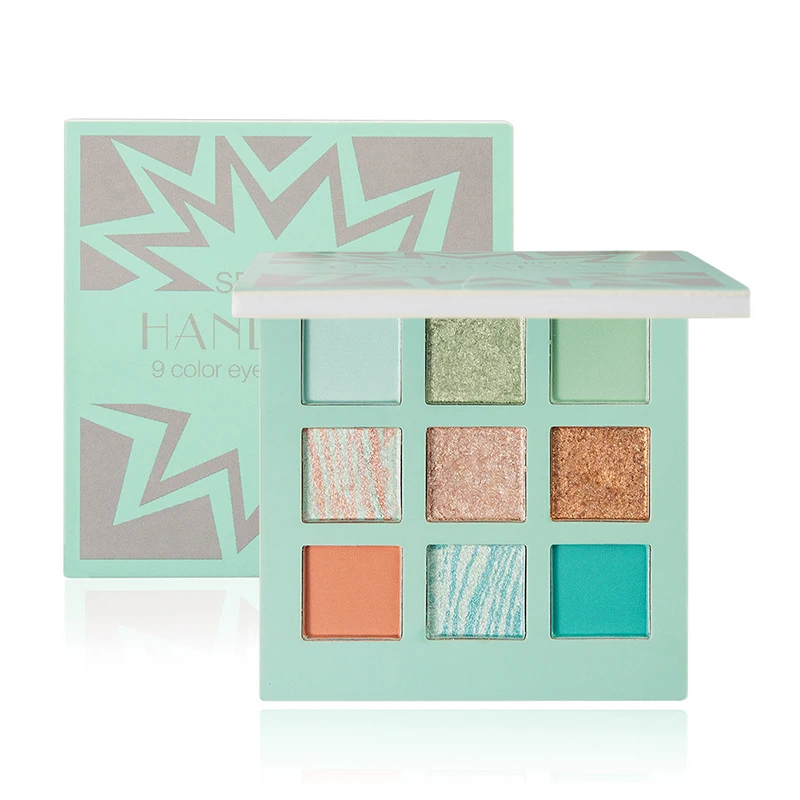 

9Colors Eyeshadow Palette Lasting Makeup Eyeshadow Shiny Matte Glitter Pigment Waterproof Makeup Eye Shadow Pallete colorpop