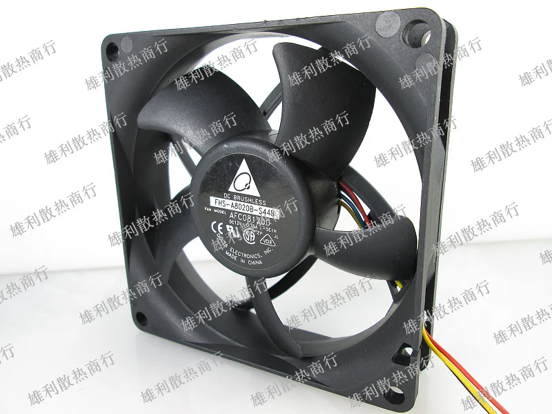

NEW AFC0812DD 12V 0.75A 8CM 8020 4wire Motor protection cooling