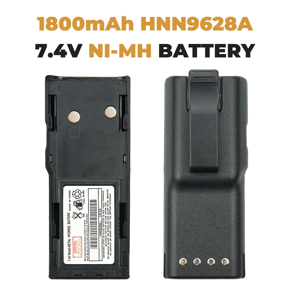 7 5 V 1800mAh Ni MH HNN9628A Аккумулятор для MOTOROLA GP300 GP88 LTS2000 CP450 GTX|Перезаряжаемые батареи| |