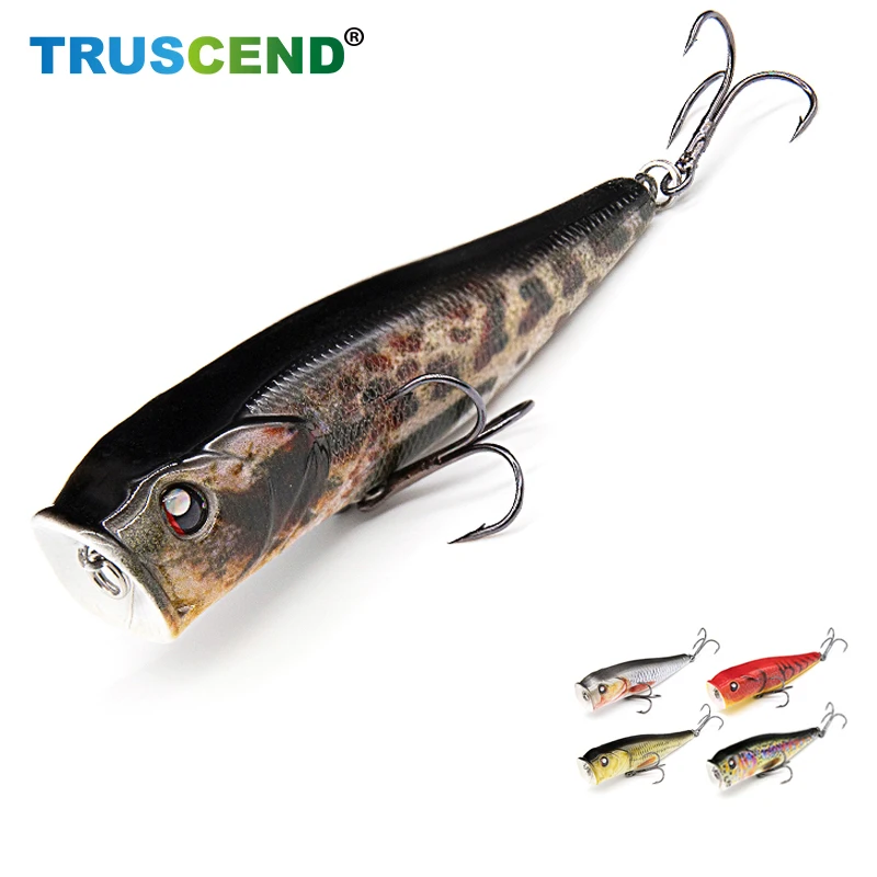 

Popper Topwater Fishing Lure Artificial Lifelike Hard Bait Sinking Wobblers Fishing Accessories Winter Fishing Trolling Lure