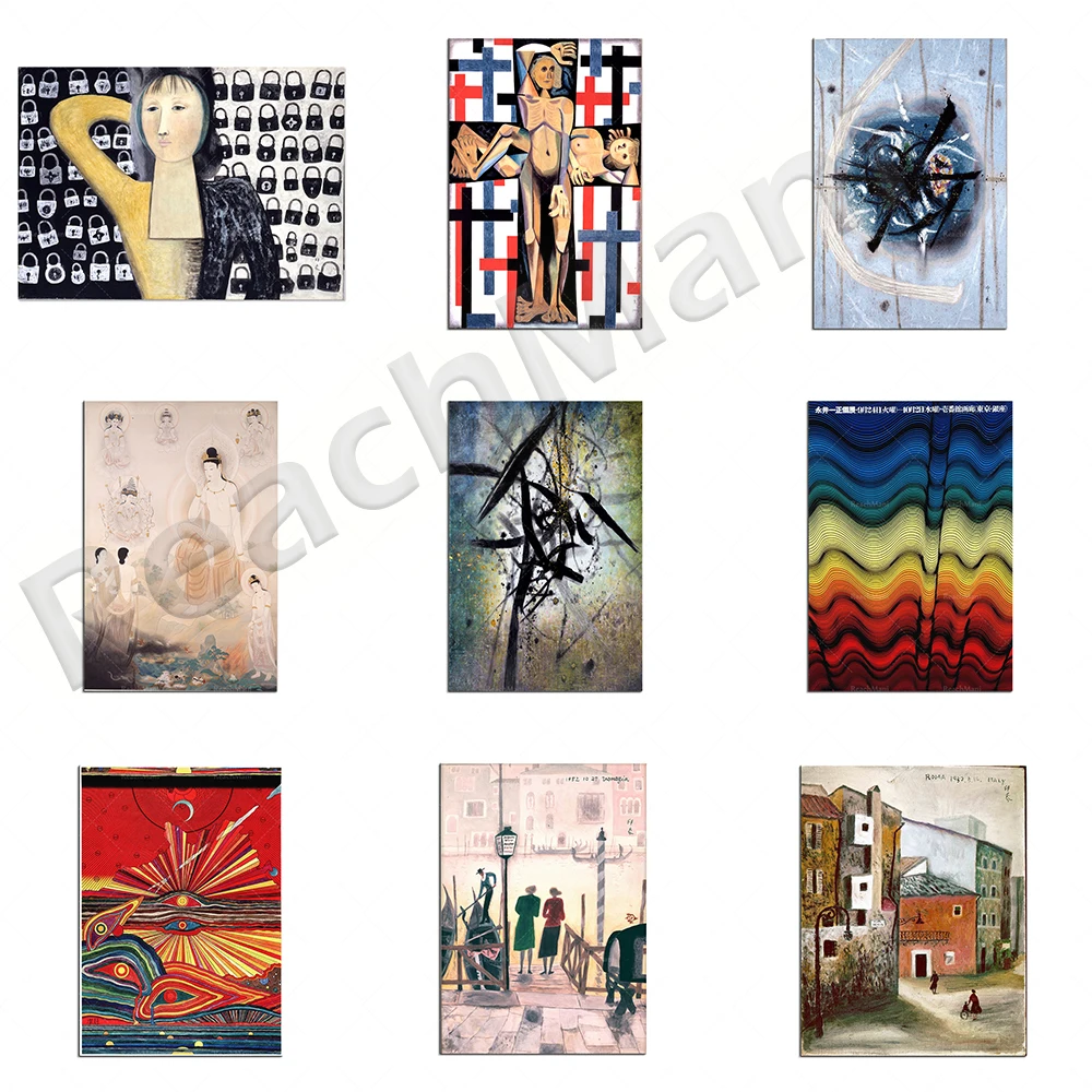 Японские принты inshtomoto замки симфония Римский город паром в отель Венеции