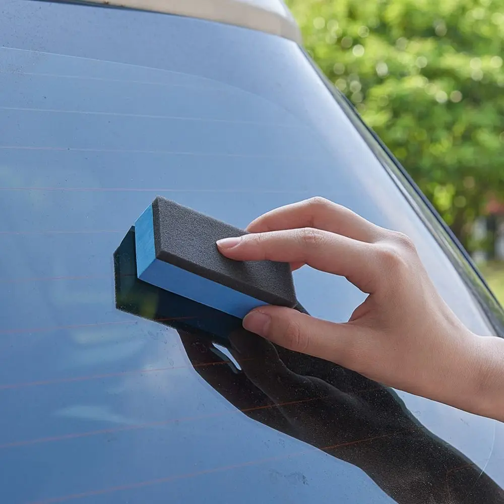 Практичный пенопласт для автомойки 2 шт. губки стекло нано восковое покрытие