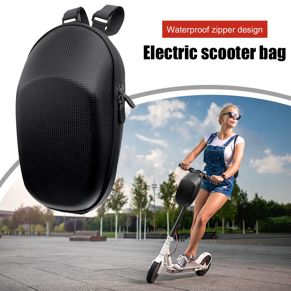 

Hard Shell Bag 3L Rainproof Electric Scooter Front Hanging Storage Bag Portable Waterproof Cycling Elements for M365