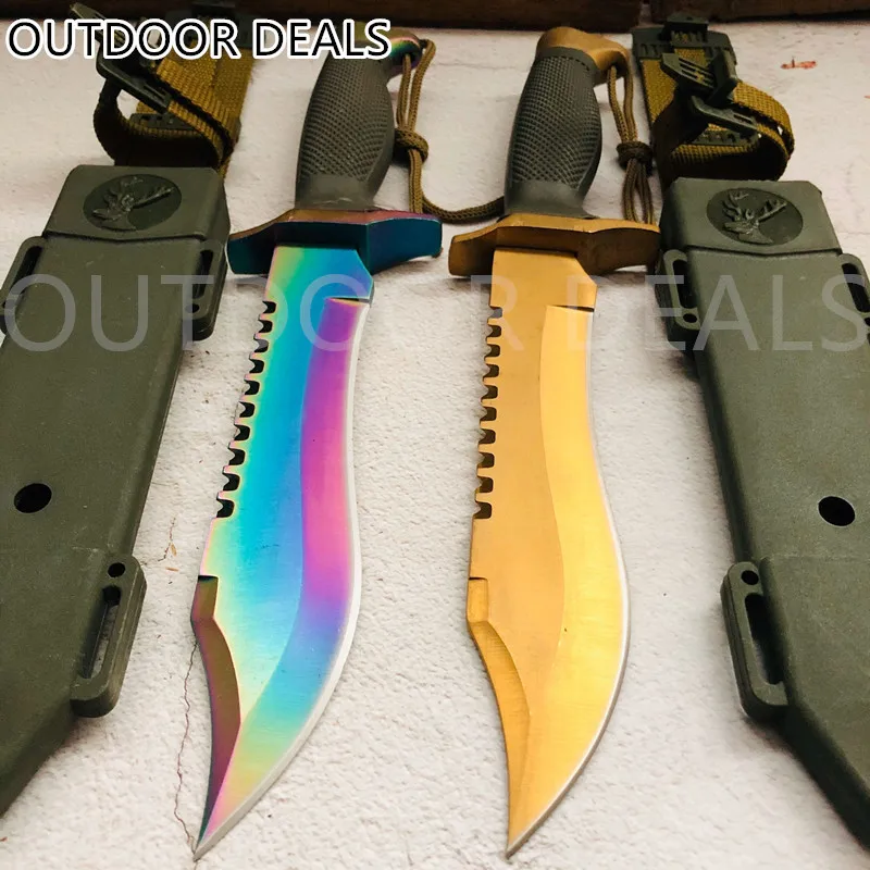 Хитовый самый лучший тактический фиксированным лезвием CSGO Ash Bowie Ножи военные
