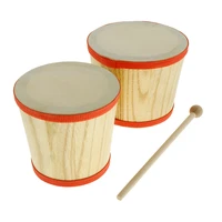 wood bongo drum maraca tambourine hand percussion developmental musical toys