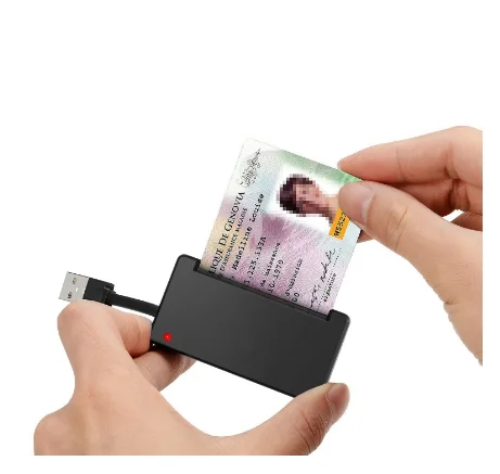 

USB 2,0 устройство для чтения смарт-карт памяти для ID Bank EMV electronic DNIE days citizen sim-кланер Соединительный адаптер для ПК компьютера