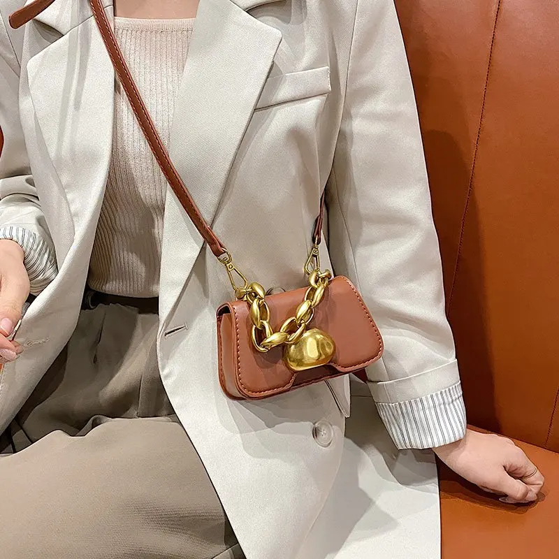 

Chain Mini Lipstick Bag Luxury Brand Women Bag Mini Size Purse And Handbag Girls Satchel Small Shoulder Purse Cute Coin Purses