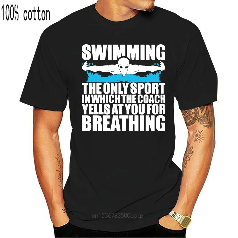 

New Men tshirt Swimming Unisex T Shirt women T-Shirt tees top