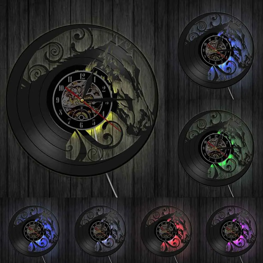 Regal в виде лошадиной головы светодиодный свет дикой природы Халат с капюшоном