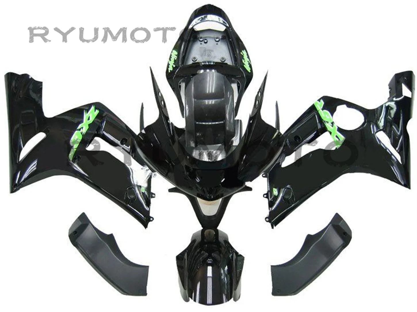 

Новый комплект обтекателей для литья под давлением ABS мотоцикла подходит для kawasaki Ninja ZX-6R 636 ZX6R 2003 2004 03 04 обтекатель кузова