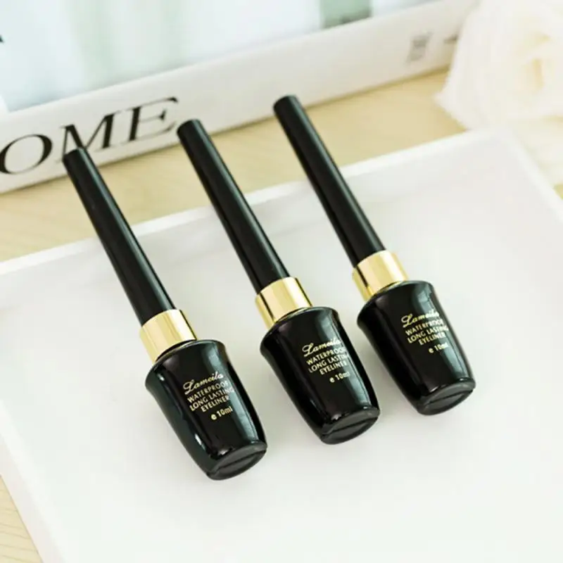 

Waterproof eyeliner pen beauty makeup does not stain fast dry liquid eyeliner pen easy to stain and stretch