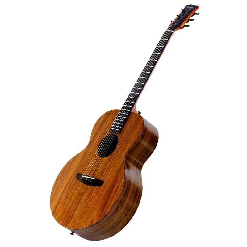 Enya EA-X1 41 Inch KOA-Patterned HPL Wood Full Board Guitarra Acoustic Guitar For Musical Instruments Lover Gift | Спорт и