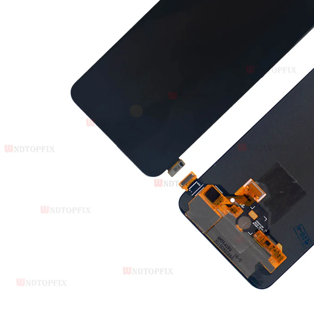 

Super AMOLED For OPPO realme X2 EMX1993 LCD Display Touch Screen Digitizer Assembly Replacement For phone 6.4" Realme X2 LCD