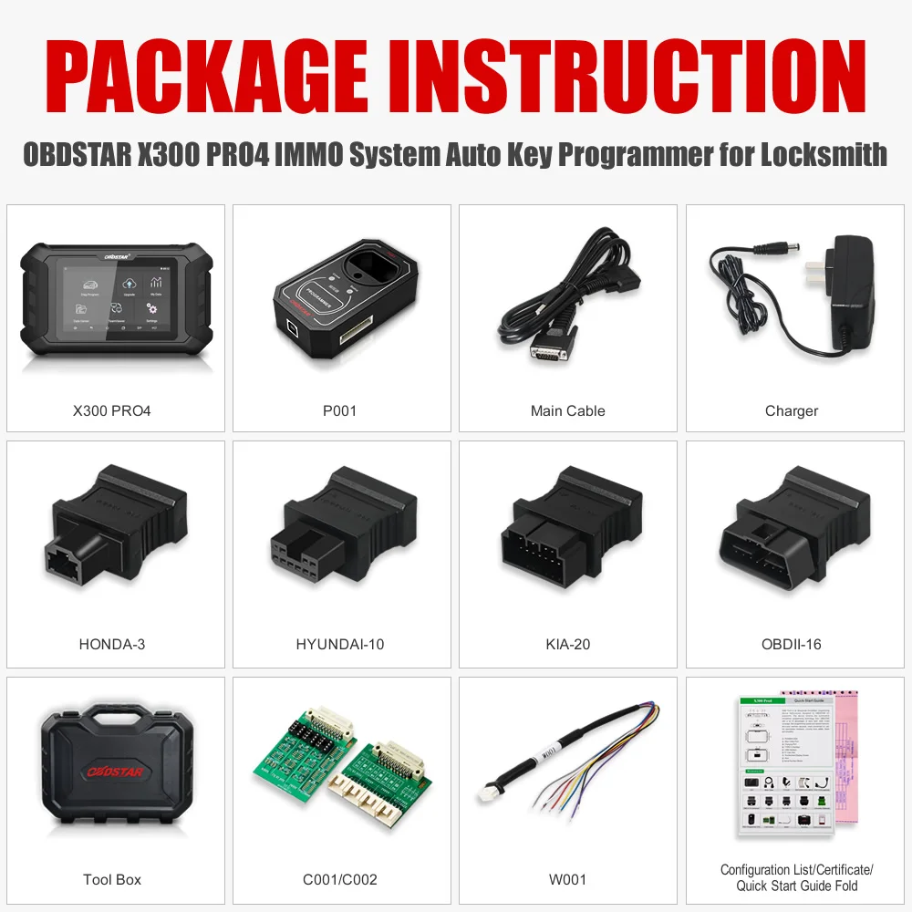 OBDSTAR X300 Pro4 автомобильный удаленный ключевой программист EEPROM Pin код Immo