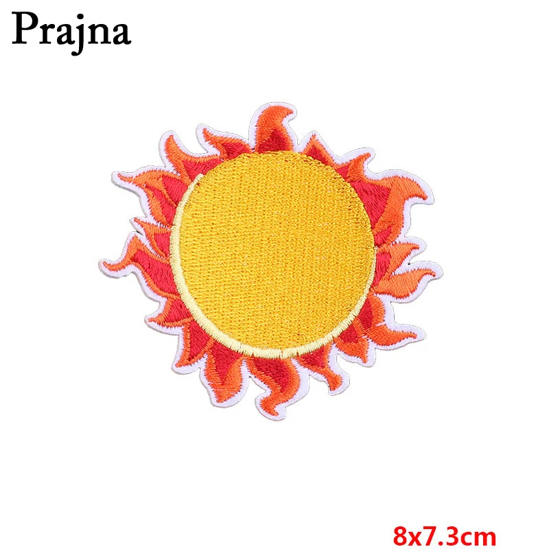 Пламя DIY патч вышитые патчи для одежды утюга на одежде аппликация Сделай Сам