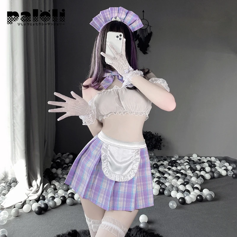 Paloli 5 шт. женские милые костюмы японской горничной для косплея сексуальная милая