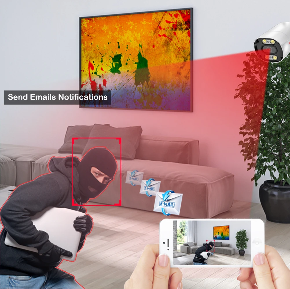 Сетевой видеорегистратор 4K H.265 8 каналов 4 канала POE NVR для 1080P МП 5 Мп аудиовыход IP