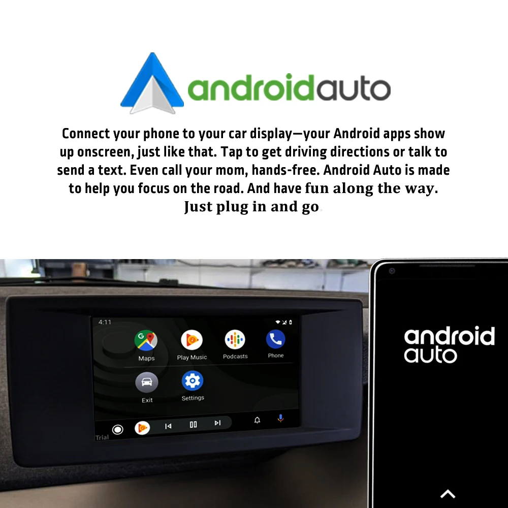 Беспроводной автомобильный интерфейс Carplay MMI Android для BMW i3 i8 2013 2017 NBT MuItimedia iOS
