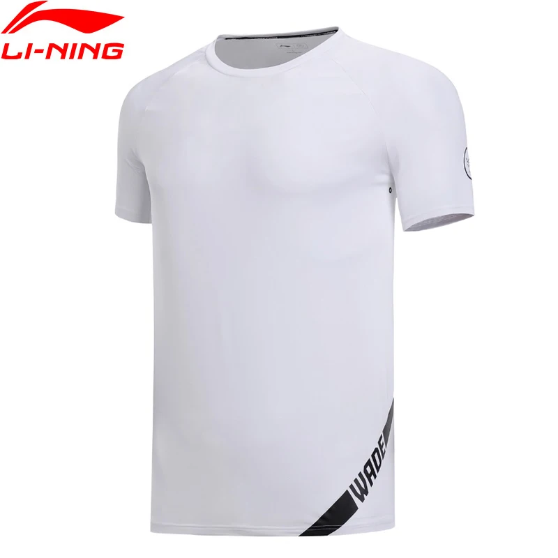 (Клиренс) Li-Ning Мужская баскетбольная Футболка серии Wade обычная посадка 81%
