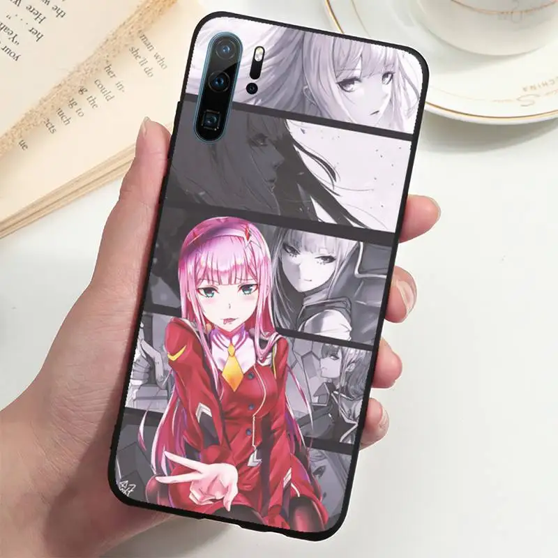 

Zero Two Darling in the FranXX Anime Phone Case For Huawei P20 P30 P40 lite Pro P Smart 2019 Mate 10 20 Lite Pro Nova 5t