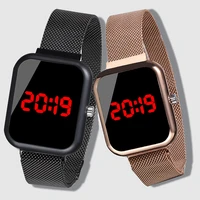 high quality 2019 digital clock kids watches stainless steel watch children led watch electronic wrist watches girls wristwatch