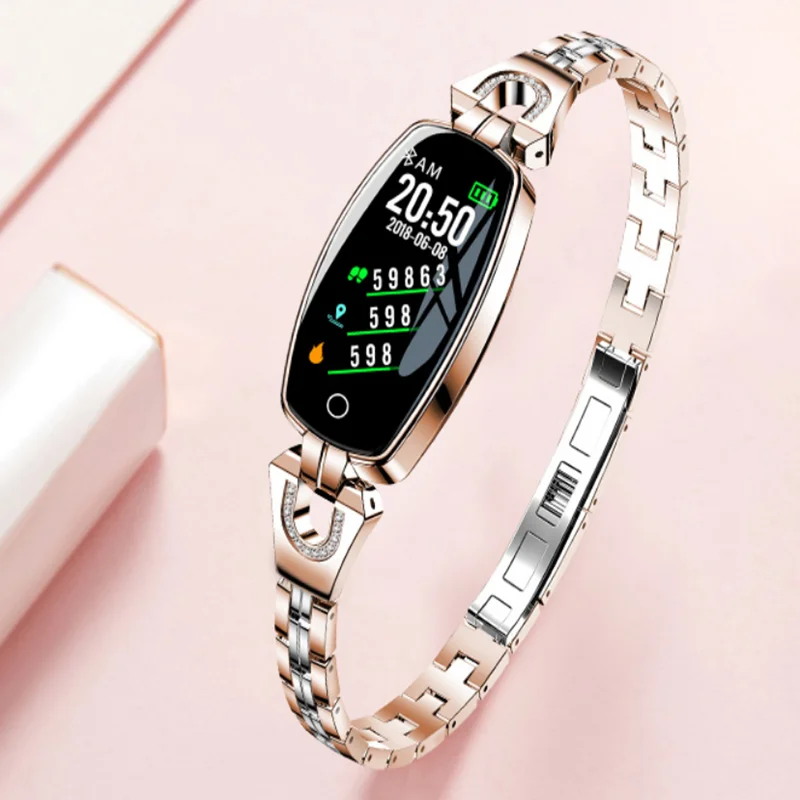 

H8 0.96 inch TFT Color Screen Fashion Smart Watch IP67 Waterproof