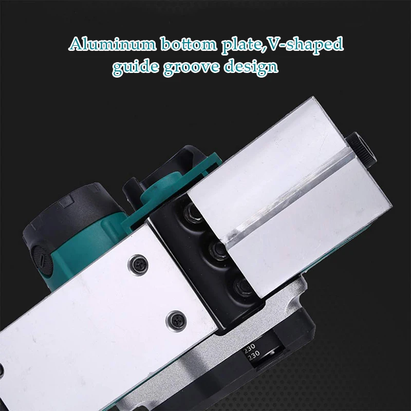 

18V Rechargeable Electric Planer With Wrench Cordless Hand Tool Suitable Makita 18V Battery Woodworking Cutting Power15000rpm