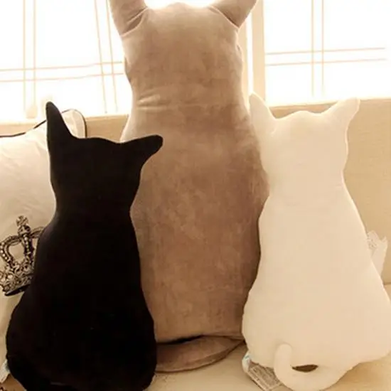 

1Pcs 30/45CM Cute Cat Soft Back Shadow Toy Sofa Pillow Sleep Home Bedroom Office Car Seat Cushion Plush Doll Kids Birthday Gifts