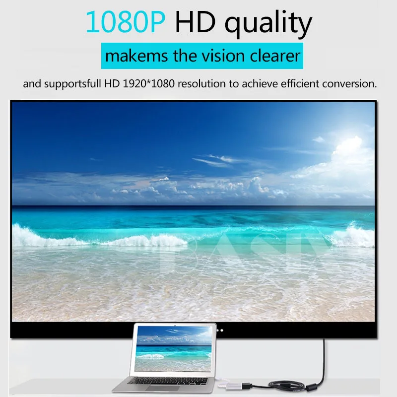 Bkscy переходник с DP на VGA 1080P DisplayPort штырь гнездо адаптер для проектора HDVD
