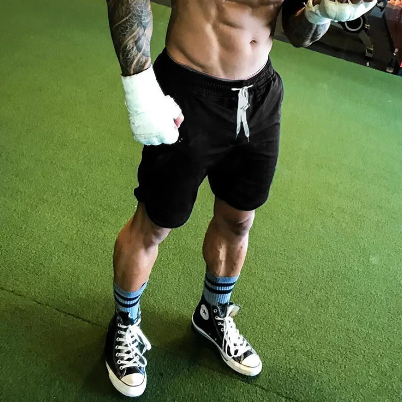 Мужские сетчатые шорты-карго летние модные военные шорты для фитнеса пляжные