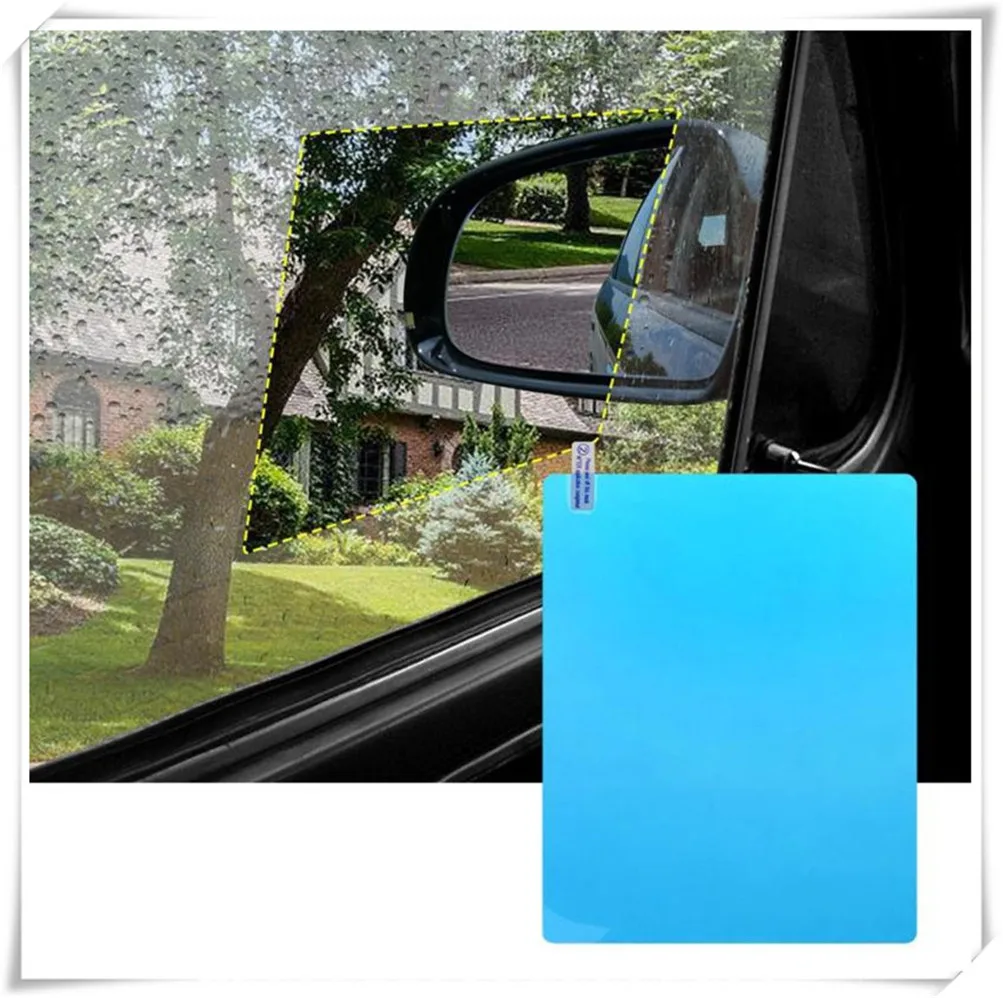 

2PCS Car Rearview Mirror Anti-Fog Membrane styling for Pontiac Yaris Hatchback Prius Vibe Scion tC Toyota Solara Convertible