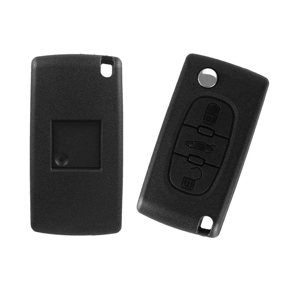 Чип PCF7961 434 МГц 3 кнопочный пульт дистанционного управления складной ключ для Peugeot