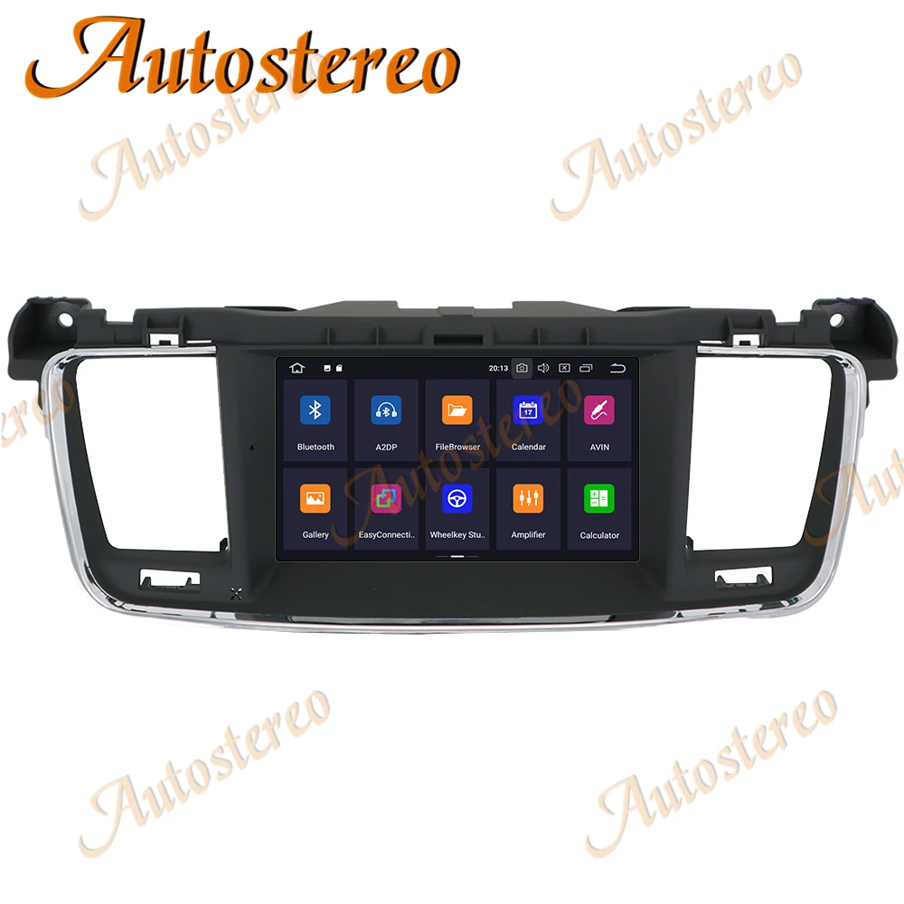 Android 10 0 4G + 64G Автомобильный gps навигатор для PEUGEOT 508 2011 2017 мультимедийный плеер Авто