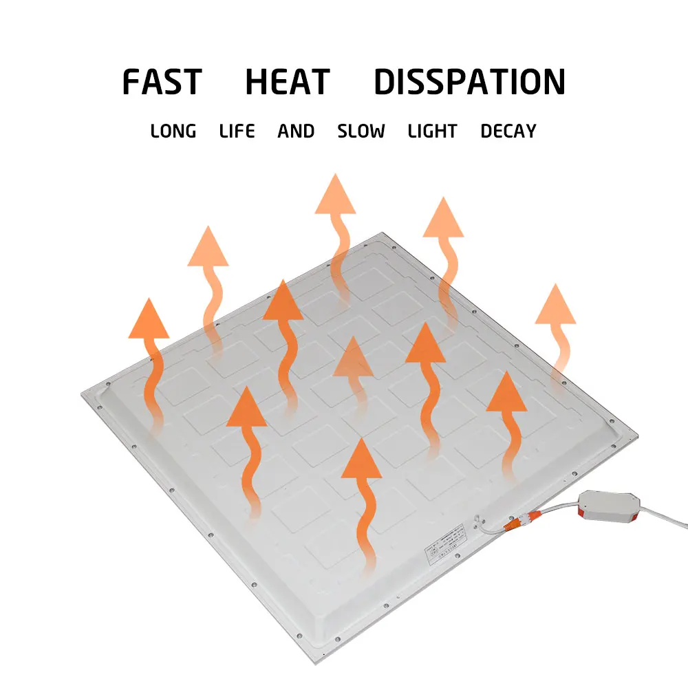 6 шт./партия 48 Вт Светодиодный точечный светильник квадратная Светодиодная