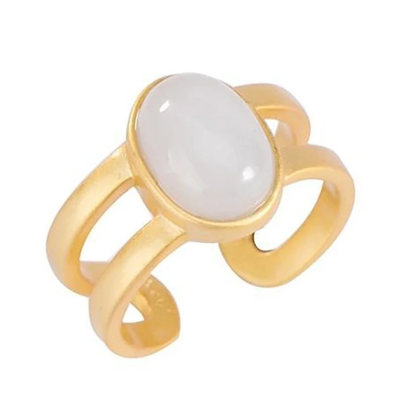 Новое серебряное инкрустированное натуральное Нефритовое полое двойное