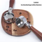 Держатель портафильтра из нержавеющей стали 304, 54 мм, для кофемашины для эспрессо, шалфея, Breville 870, 878879