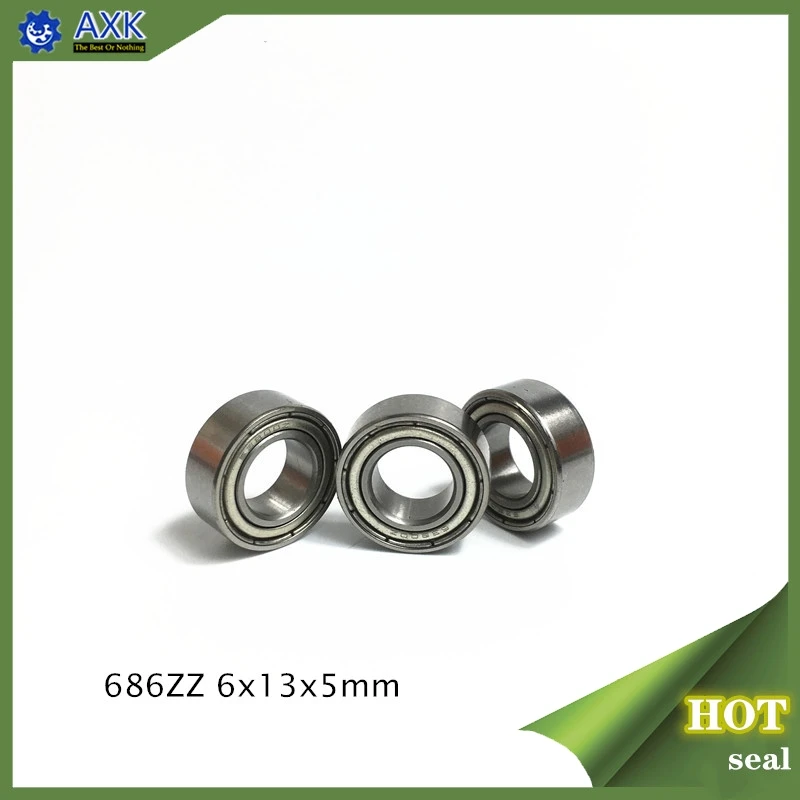 686ZZ ABEC-5 (100 шт.) 6x13x5 мм Миниатюрные шарикоподшипники 618/6ZZ EMQ Z3V3 | Обустройство дома