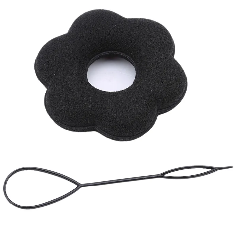 

1Set Fashion Women Girls Magic Shaper Donut Hair Ring Bun Maker Fashion Christmas Party Accessories Styling Tool Hot