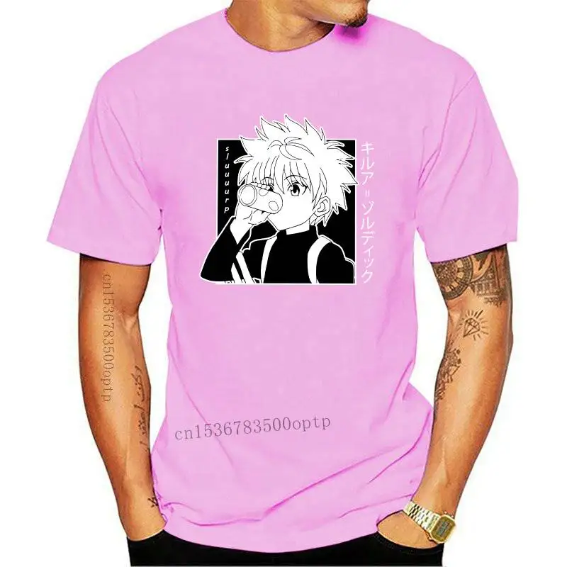 Новые мужские женские футболки Топы Kawaii Hunter X футболка с изображением охотника
