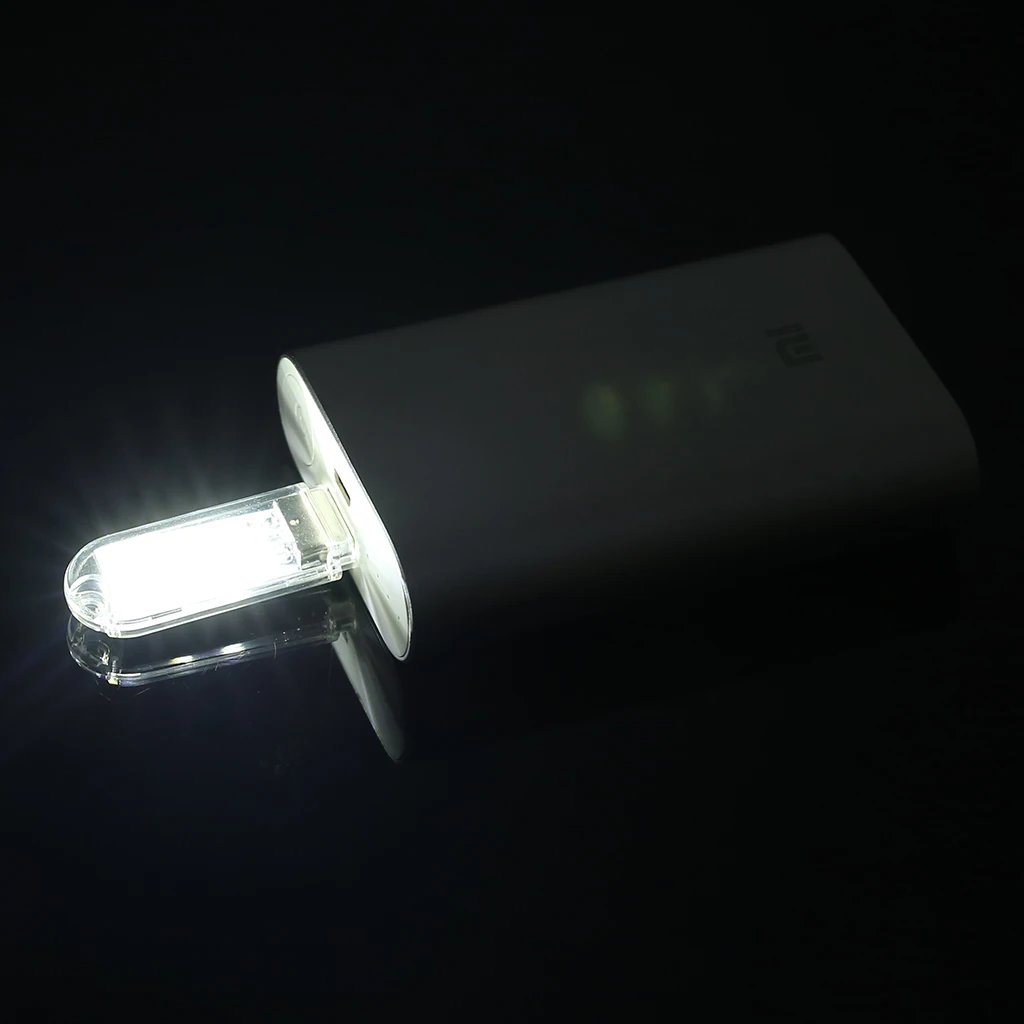 Портативный брелок 3 светодиодный белый ночсветильник питание от USB U-диск форма