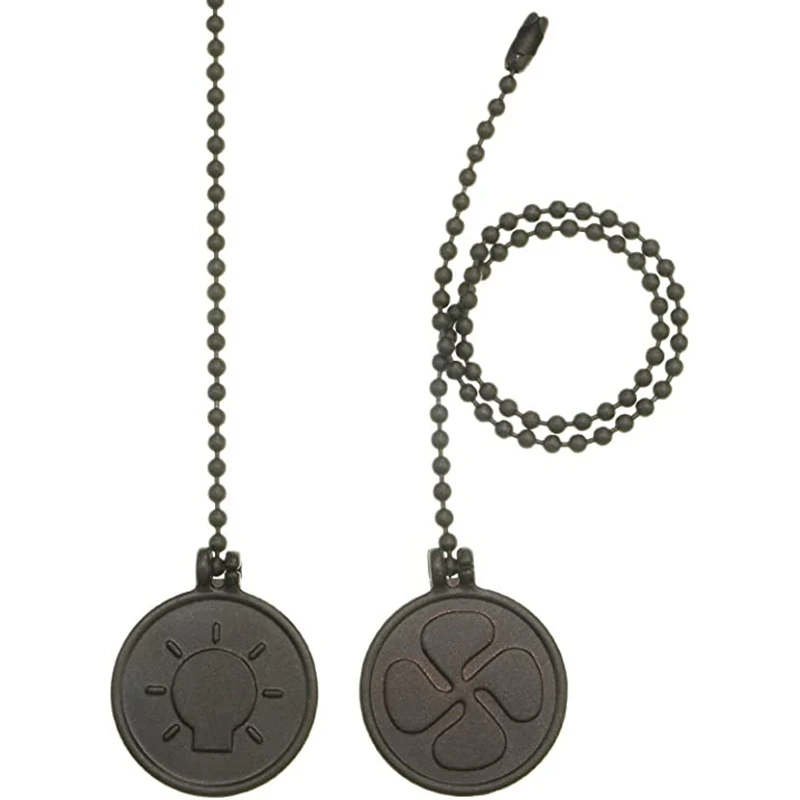 Ceiling Fan Pull Chain Set 4 Pieces Bulb and Pattern Extension Pendant | Бытовая техника